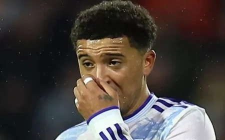 Bruno Fernandes and Marcus Rashford Back Jadon Sancho Amid Setback