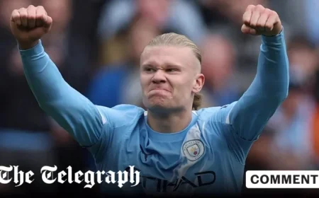 Jamie Carragher: Erling Haaland Key Obstacle to Arsenal’s Title Ambitions