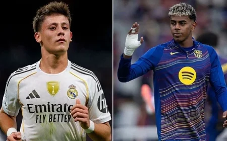 Arda Güler Faces Lamine Yamal in El Clasico Showdown!