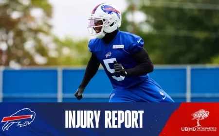 Bills’ McDermott Confirms Jones, Palmer, Rapp Out for Week 8 at Panthers