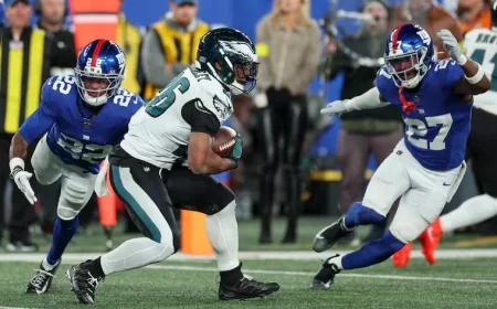 Eagles Optimistic: Saquon Barkley Faces Struggles Ahead of Giants Clash