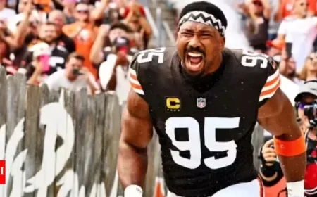 Myles Garrett Injury Update: Will He Play Against the Patriots Today?