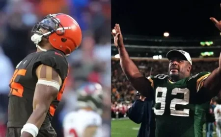 Myles Garrett Nears Major Milestone, Set to Surpass Reggie White
