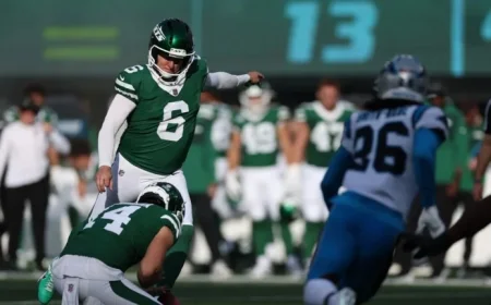 Nick Folk Shines as Jets Remain NFL’s Sole Perfect Kick Team