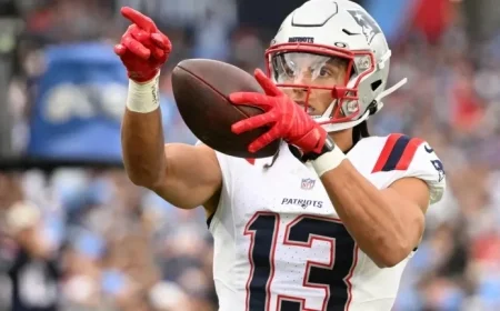 Patriots’ Mack Hollins Stuns with Eye-Catching Halloween Pregame Outfit
