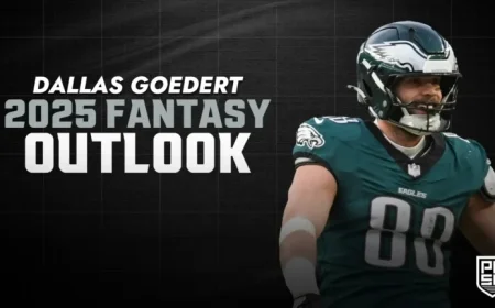 Dallas Goedert Week 8 Fantasy Update: Injury Status, Start/Sit Tips, Projections