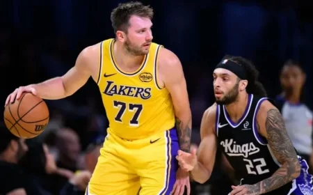 Luka Doncic Out for a Week Due to Finger, Leg Injuries