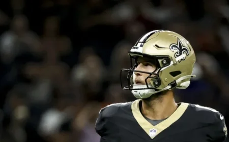 Saints Call on QB Tyler Shough Down 17-3 in Third Quarter