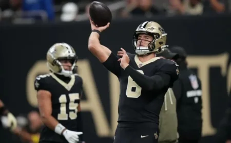 Saints Start Rookie QB Shough, Bench Rattler