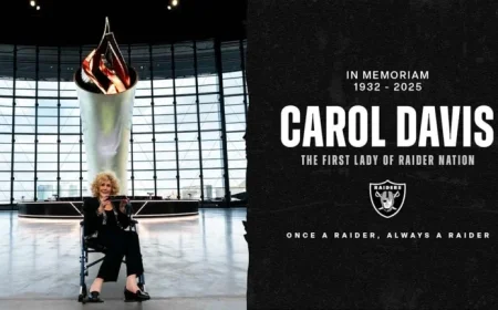 Carol Davis, Raider Nation’s First Lady, Dies at 93