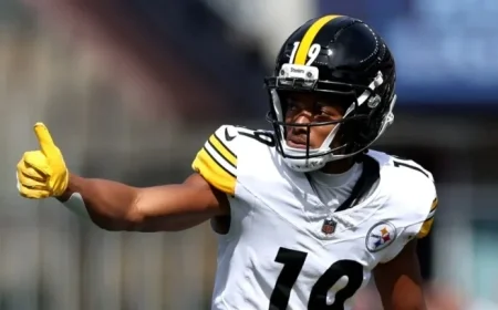 Steelers Receive Crucial Update on WR Calvin Austin Before Packers Clash