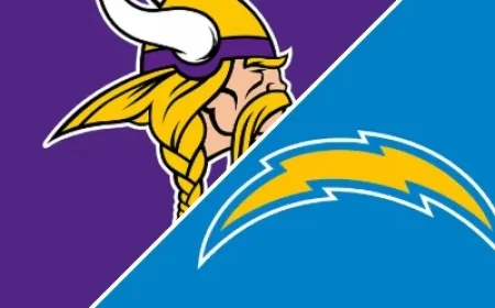 Chargers Dominate Vikings 37-10: October 2025 Game Recap