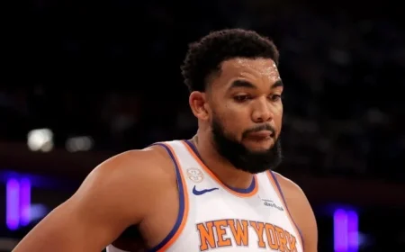 Knicks’ Karl-Anthony Towns to Return Against Celtics?