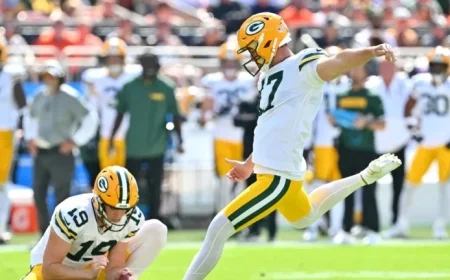 Kicker Brandon McManus Rejoins Packers Practice