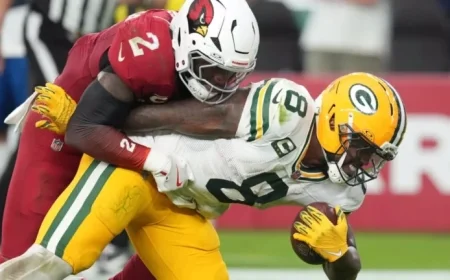 Josh Jacobs Extends Touchdown Streak for Green Bay Packers