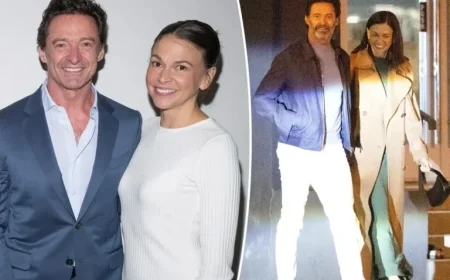 Sutton Foster and Hugh Jackman Enjoy Rare NYC Date Night Photo