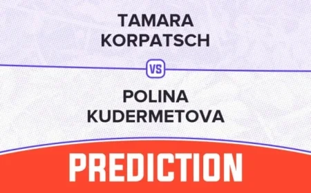 Tamara Korpatsch Faces Polina Kudermetova in 2025 WTA Jiujiang Showdown