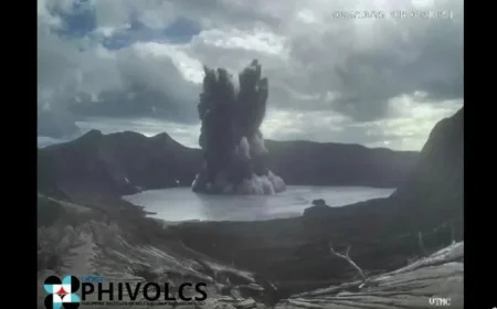 PHIVOLCS Reports 33 Volcanic Earthquakes at Taal Volcano