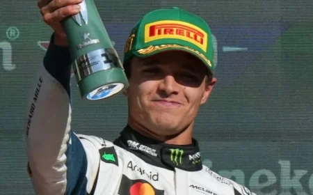 Lando Norris Surges Ahead in F1 World Championship with Thrilling Victory at Mexico City GP Over Oscar Piastri