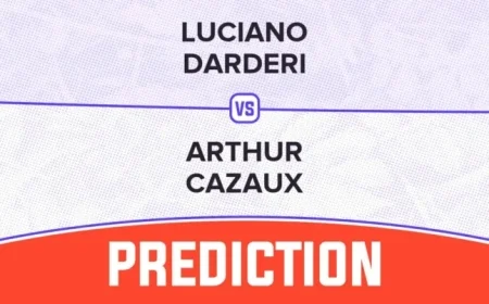 Luciano Darderi vs. Arthur Cazaux: 2025 ATP Paris Masters Prediction