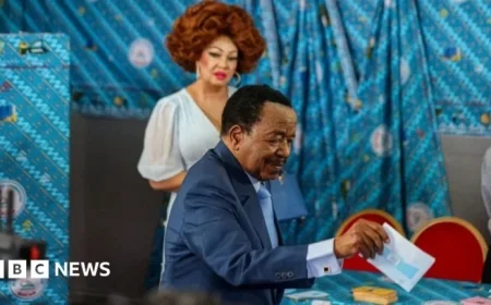 Cameroon Awaits Presidential Election Results Amid Tension