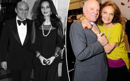 Diane von Furstenberg Marks 50 Years of Love with Barry Diller’s Coming Out