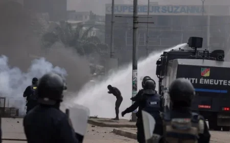 Cameroon’s Biya Wins Re-election at 92 Amid Opposition Gunfire Claims