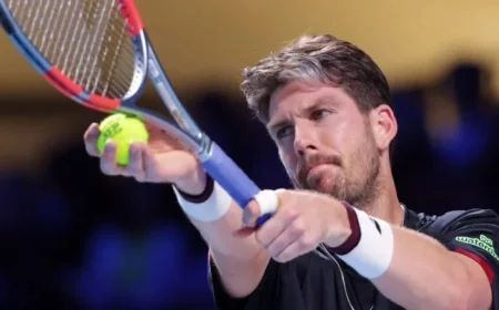 Cameron Norrie Defeats Baez in 2025 Paris Masters Tennis Match