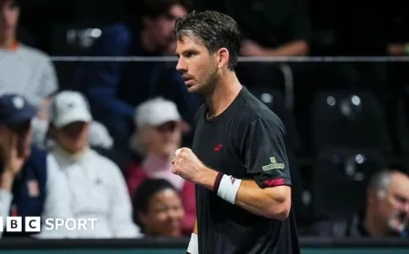 Cameron Norrie to Face Carlos Alcaraz in Paris Masters Round Two 2025