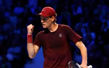 Sinner Advances to Vienna Final Against Zverev