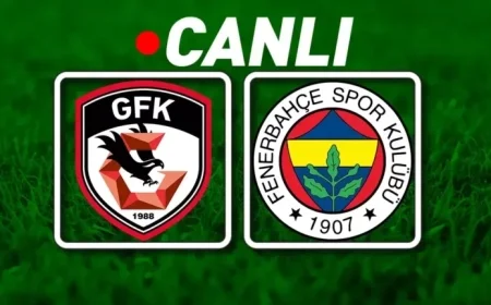 Gaziantep FK Announces Starting 11