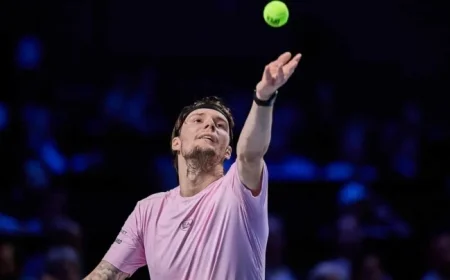 Bublik Triumphs Over Popyrin at 2025 Paris Masters Tennis ATP