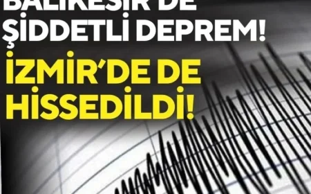 Powerful Earthquake Hits Balıkesir, Shakes Izmir