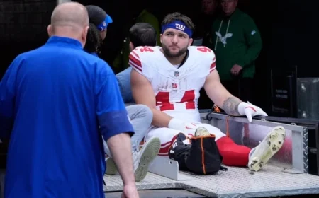 Eagles’ ‘Big Dom’ Gifts Giants’ Cam Skattebo Pizza, Cheesesteaks Post-Injury