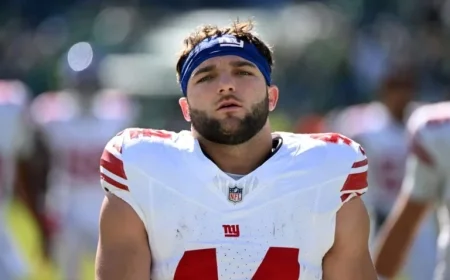 Giants’ RB Cam Skattebo Successful in Ankle Surgery, Says Daboll