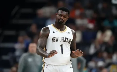 Zion Williamson Suffers New Injury; Pelicans Confirm After Just Two Games