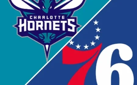 76ers Triumph 125-121 Over Hornets in Thrilling Game Recap
