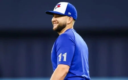 Bichette Shifts to Second Base for Blue Jays in Game 3