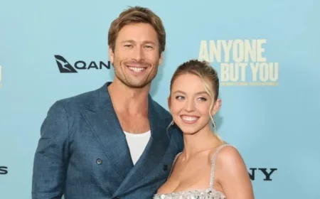 Sydney Sweeney Assures No Drama with Glen Powell