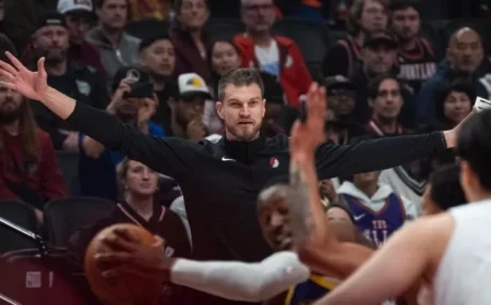 Blazers Fans and New Coach Respond to Shocking Arrest and Turbulent Week