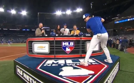 Toronto Blue Jays’ Davis Schneider Shines in Hilarious Batting Impressions Segment