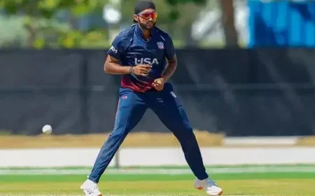 Harmeet Singh Powers USA to Dominant Win Over Nepal