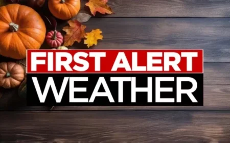Jamie Ertle Delivers First Alert Forecast for Friday, October 24, 2025