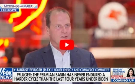 Maria Bartiromo Joins Rep. Pfluger for Significant Permian Basin Visit