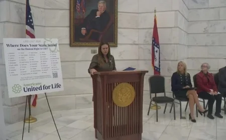 Arkansas Ranked Most Pro-Life State in America for Sixth Consecutive Year