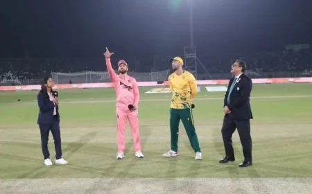 Pakistan Debuts Pink Jersey in First T20I Against South Africa