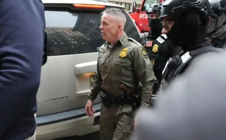 Gregory Bovino Testifies Before Federal Judge on Border Patrol Actions