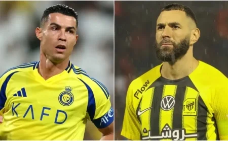 Ronaldo vs Benzema: Expected Lineups for Al Nassr vs Al Ittihad King Cup Clash