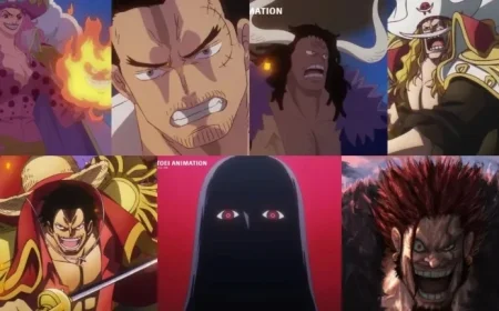 One Piece Chapter 1163: Legendary Figures Unite Against Imu in Chilling Panel