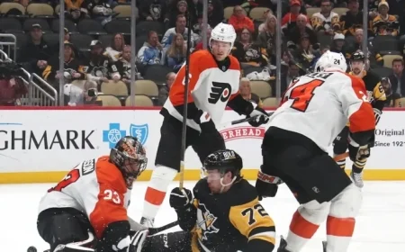 Key Storylines to Watch in Flyers vs. Penguins Matchup